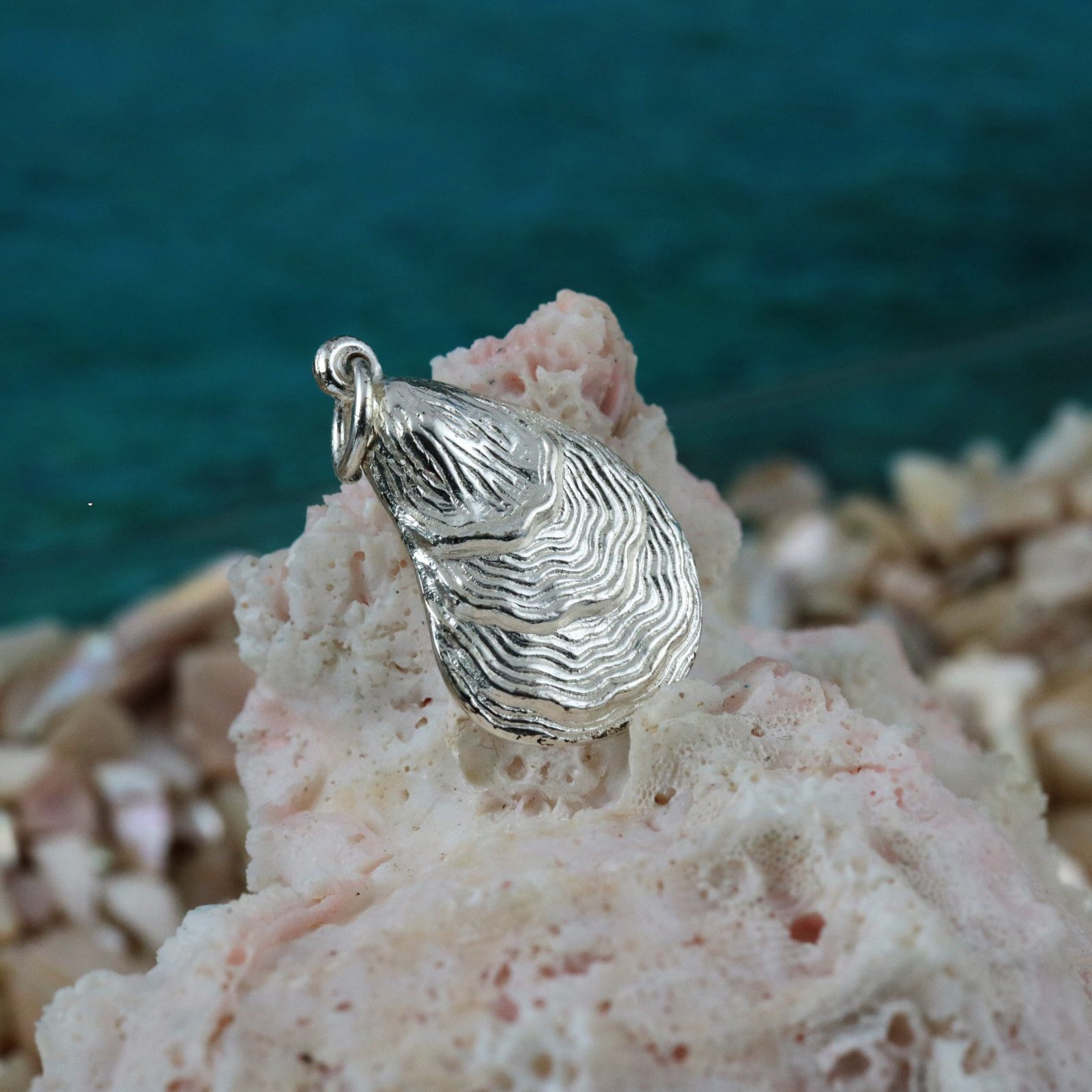 Scallop Seashell pendant, Sterling Silver seashell, tarnish resistant, sea  life jewelry. fast free shipping! Shiny real 925 souvenir - Jewelry Network  Inc